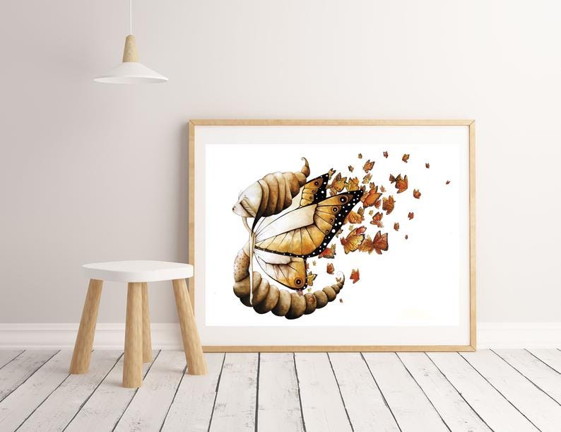 Giclée Art Print | Watercolour Illustration · Narrative Wall Art
