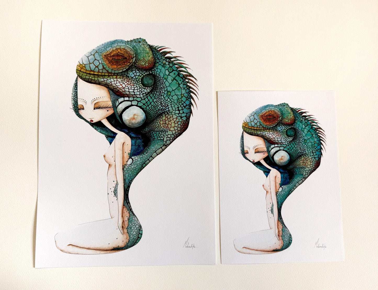 Giclée Art Print | Watercolour Illustration · Narrative Wall Art
