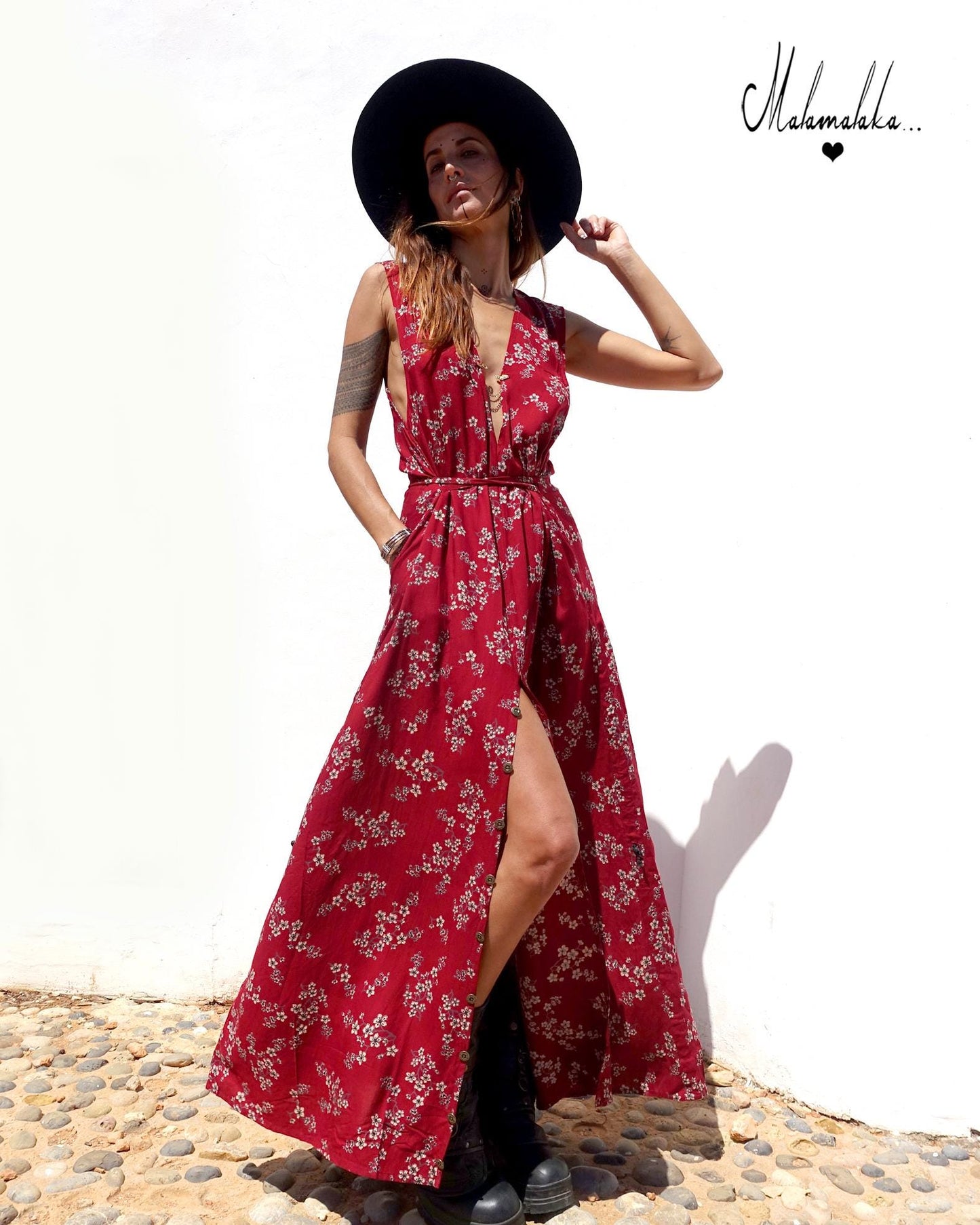 Transformable Mullet Maxi Dress — Cream | Backless Boho Party Dress · Elegant Ibiza Style