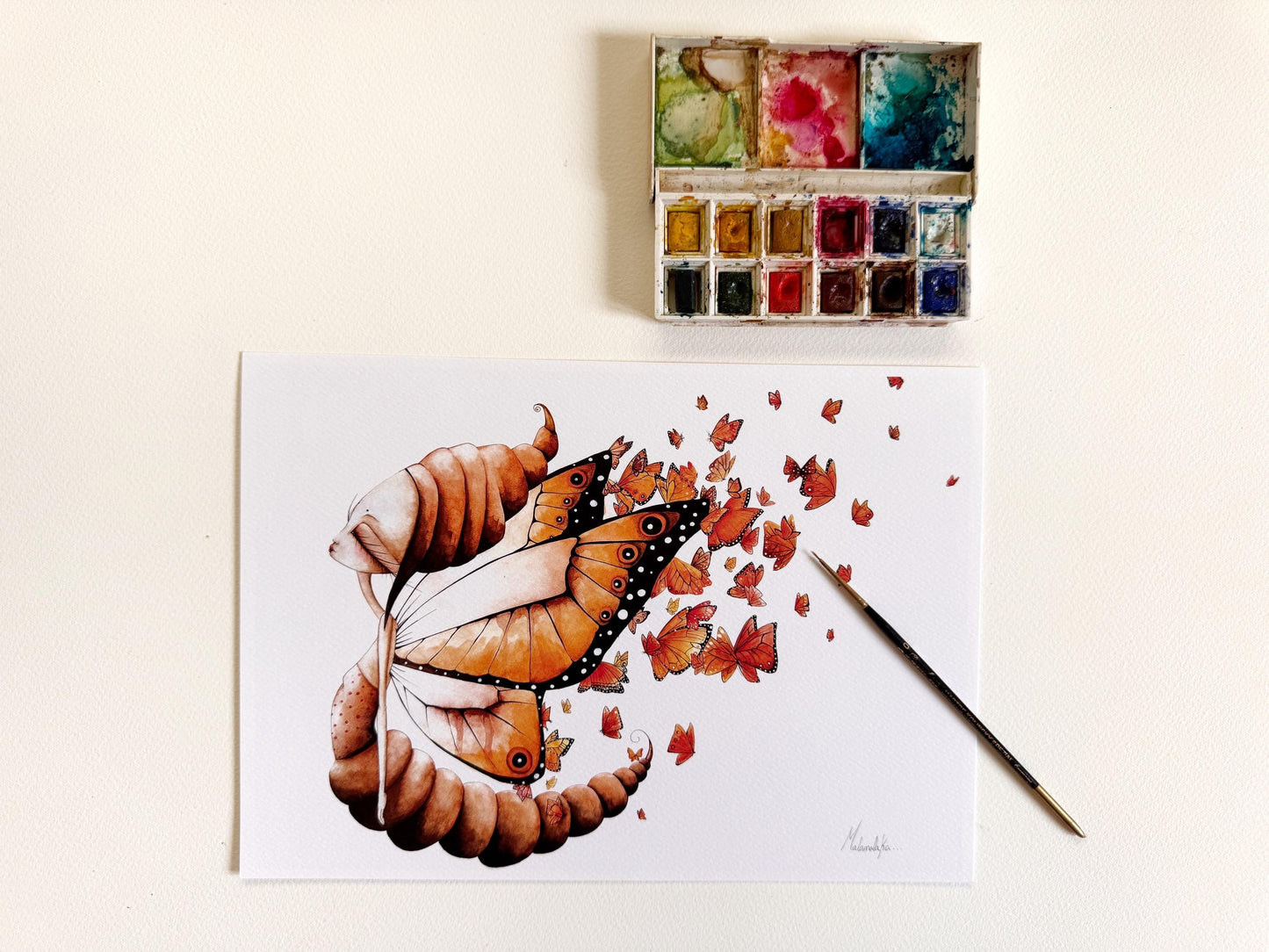 Giclée Art Print | Watercolour Illustration · Narrative Wall Art