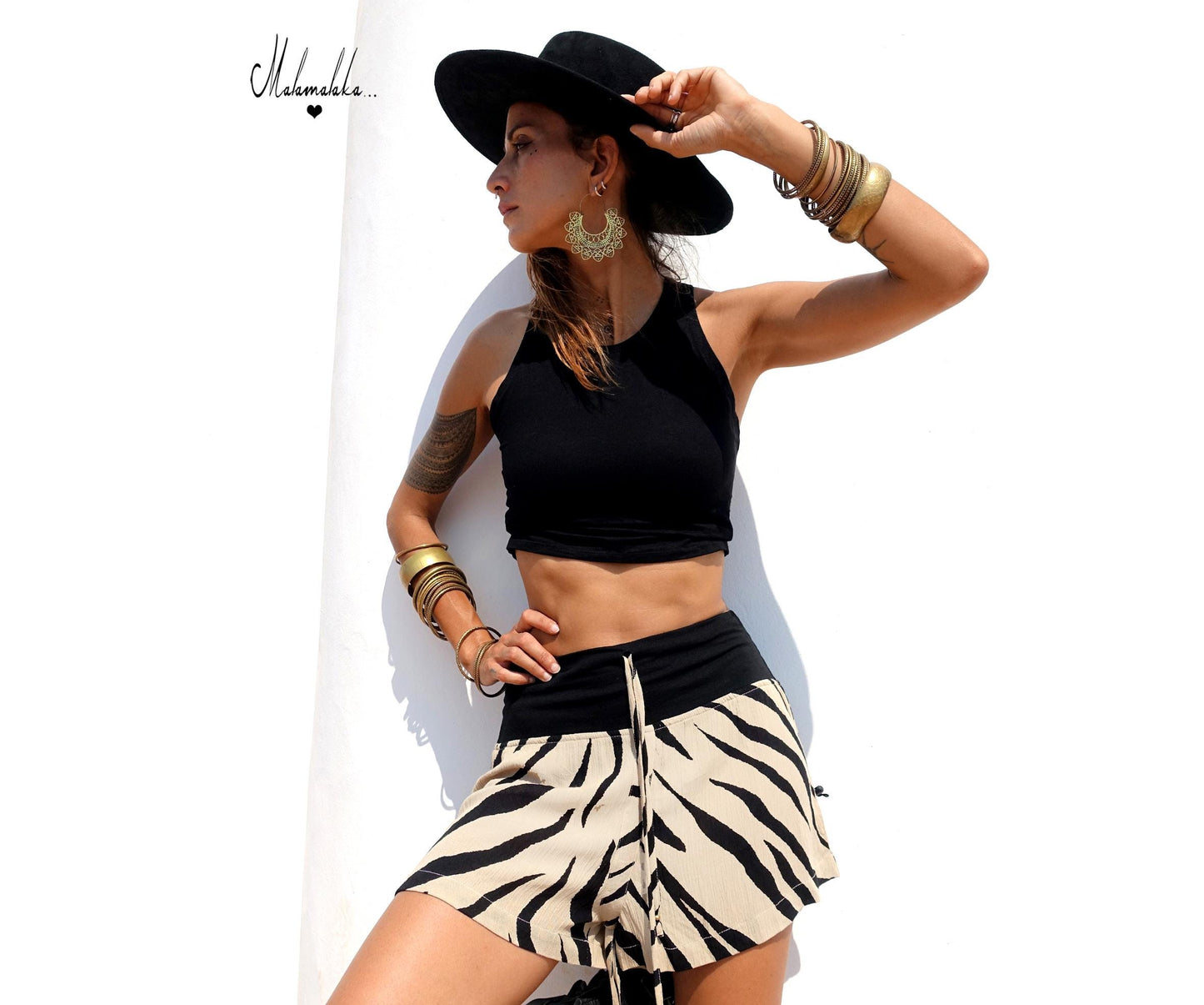 Rayon Drawstring Shorts | Elastic Waist · Lightweight Summer Shorts
