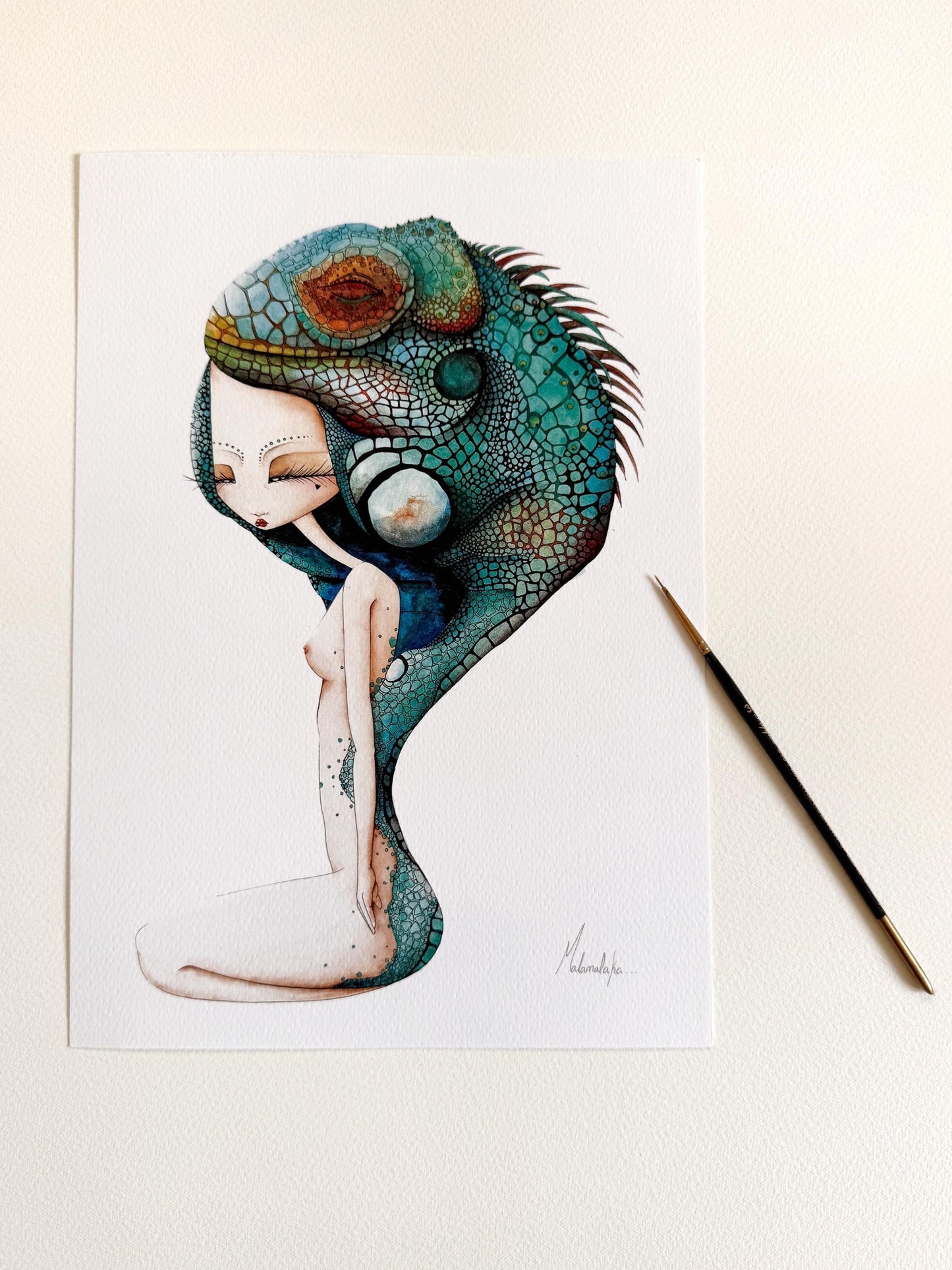 Giclée Art Print | Watercolour Illustration · Narrative Wall Art