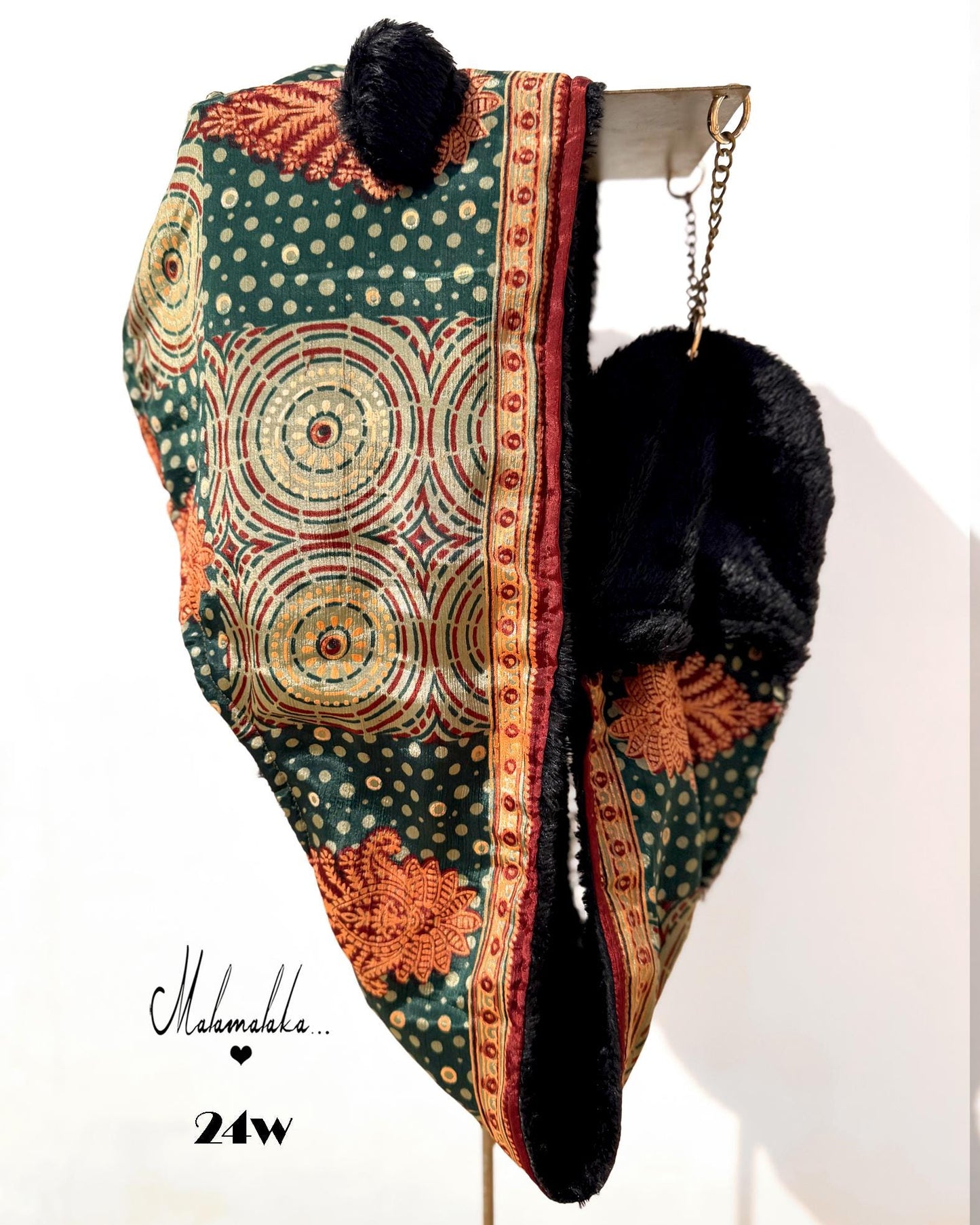 Animalakas Reversible Plush Hood | Unisex Festival Streetwear — One of a Kind