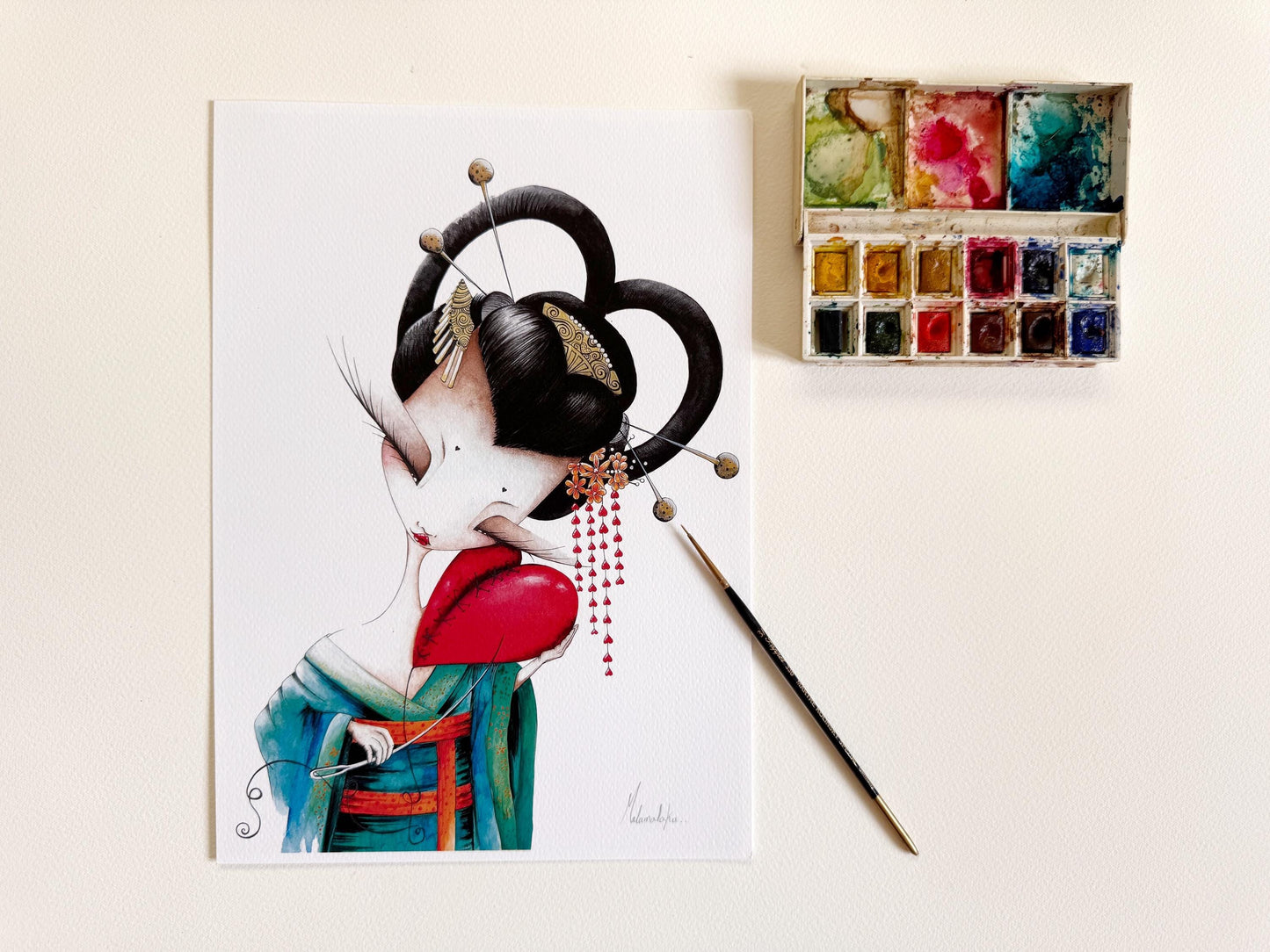 Giclée Art Print | Watercolour Illustration · Narrative Wall Art