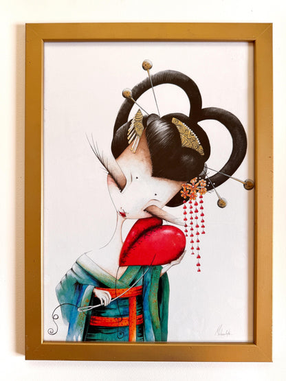 Ilustracion en acuarela