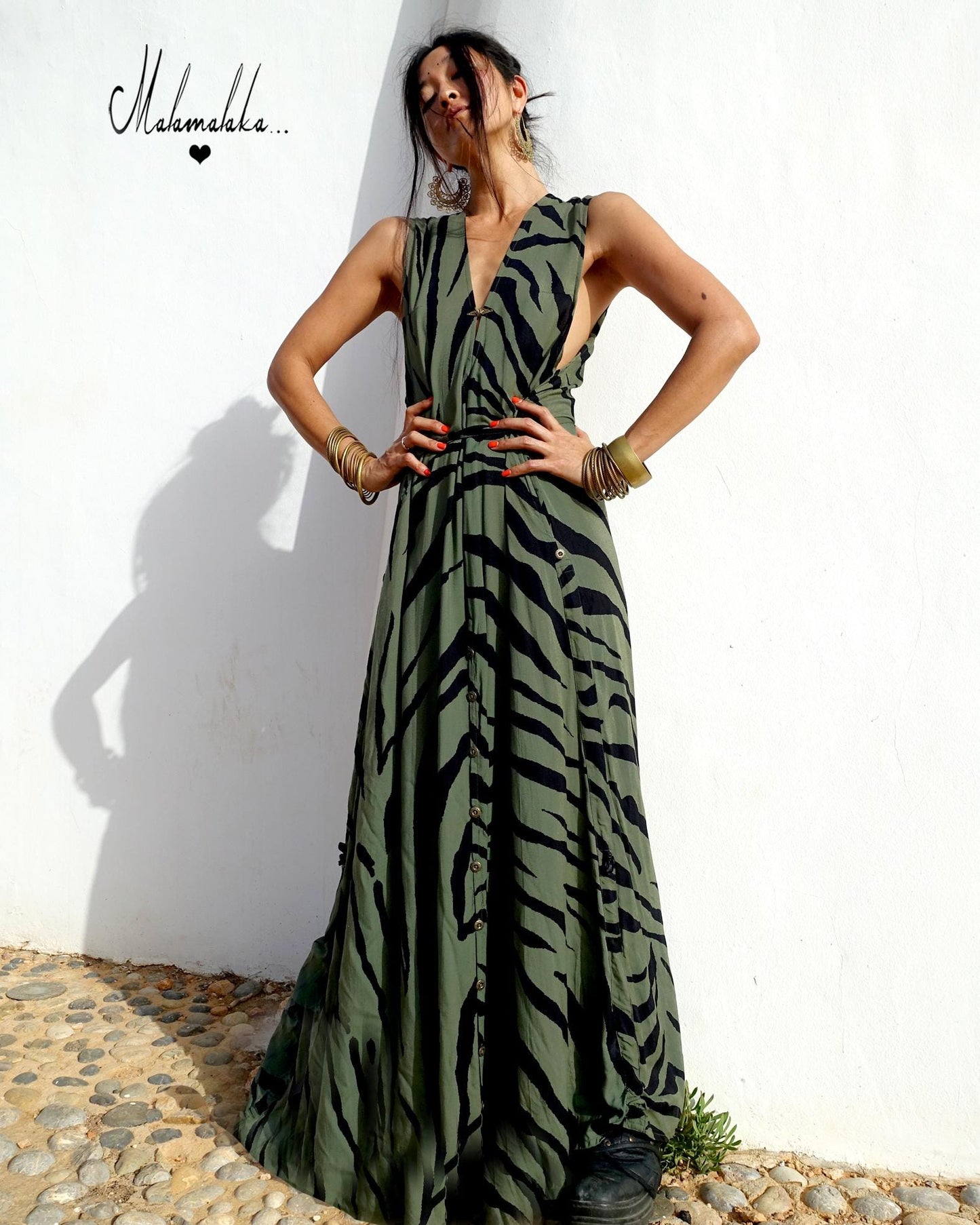 Transformable Mullet Skirt Maxi Dress | Backless Boho Party Dress · Elegant Ibiza Style