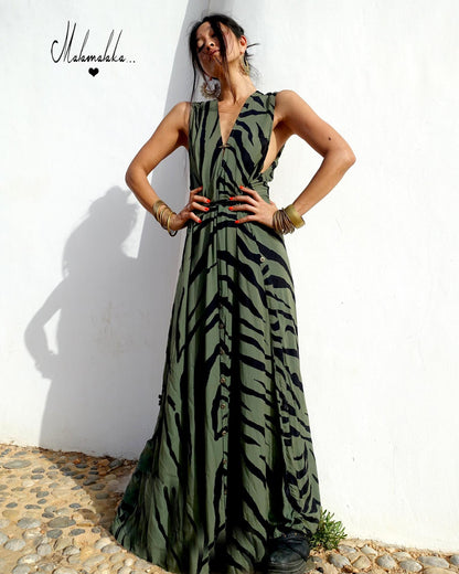 Falda maxi