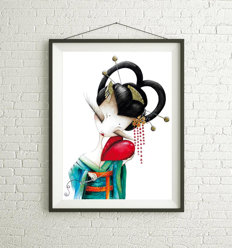 Giclée Art Print | Watercolour Illustration · Narrative Wall Art